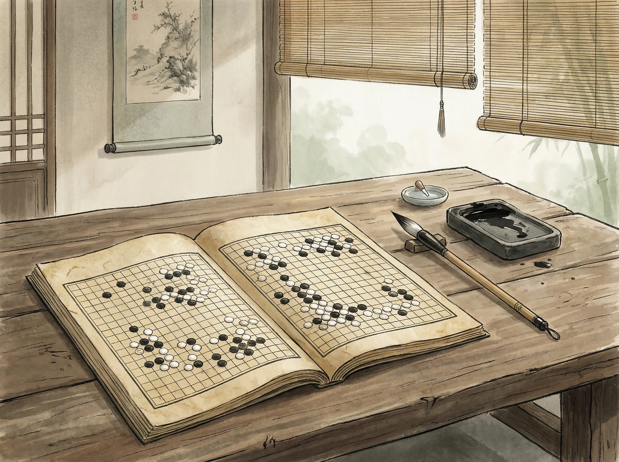 古籍《弈理指归图》封面，探索 炸金花guanwang 奥秘
